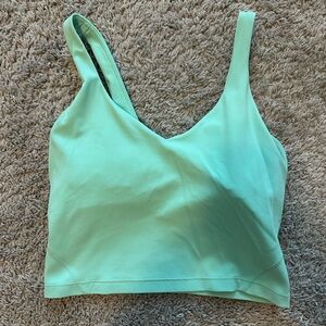 Lululemon Athletica Mint Green Tank Top